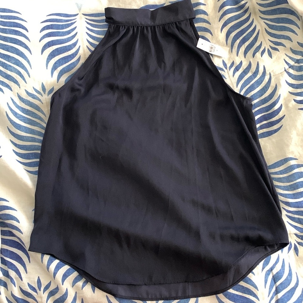 NWT Navy Halter Top